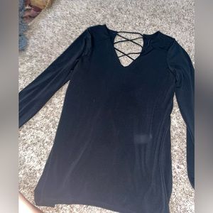 Black express dress/shirt